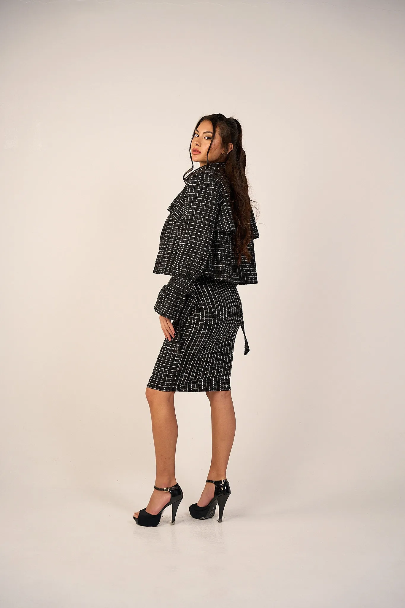 Trench Jacket - Tweed