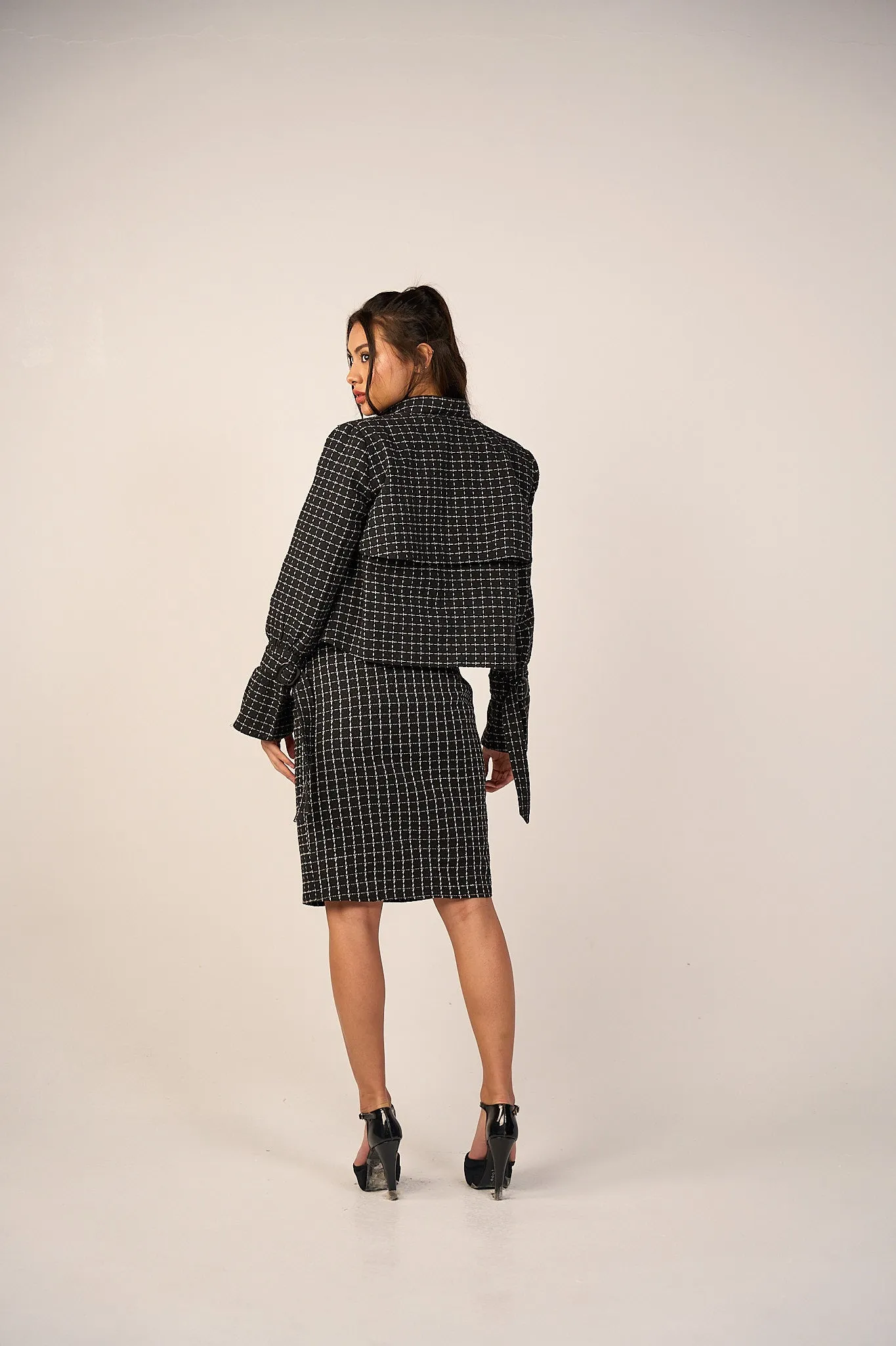 Trench Jacket - Tweed