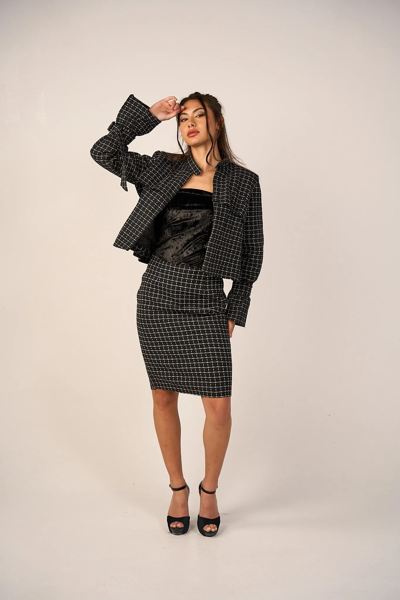 Trench Jacket - Tweed