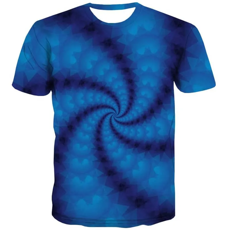 tshirt abstract  personality Casual  art costume man fun geometric colorful art Casual