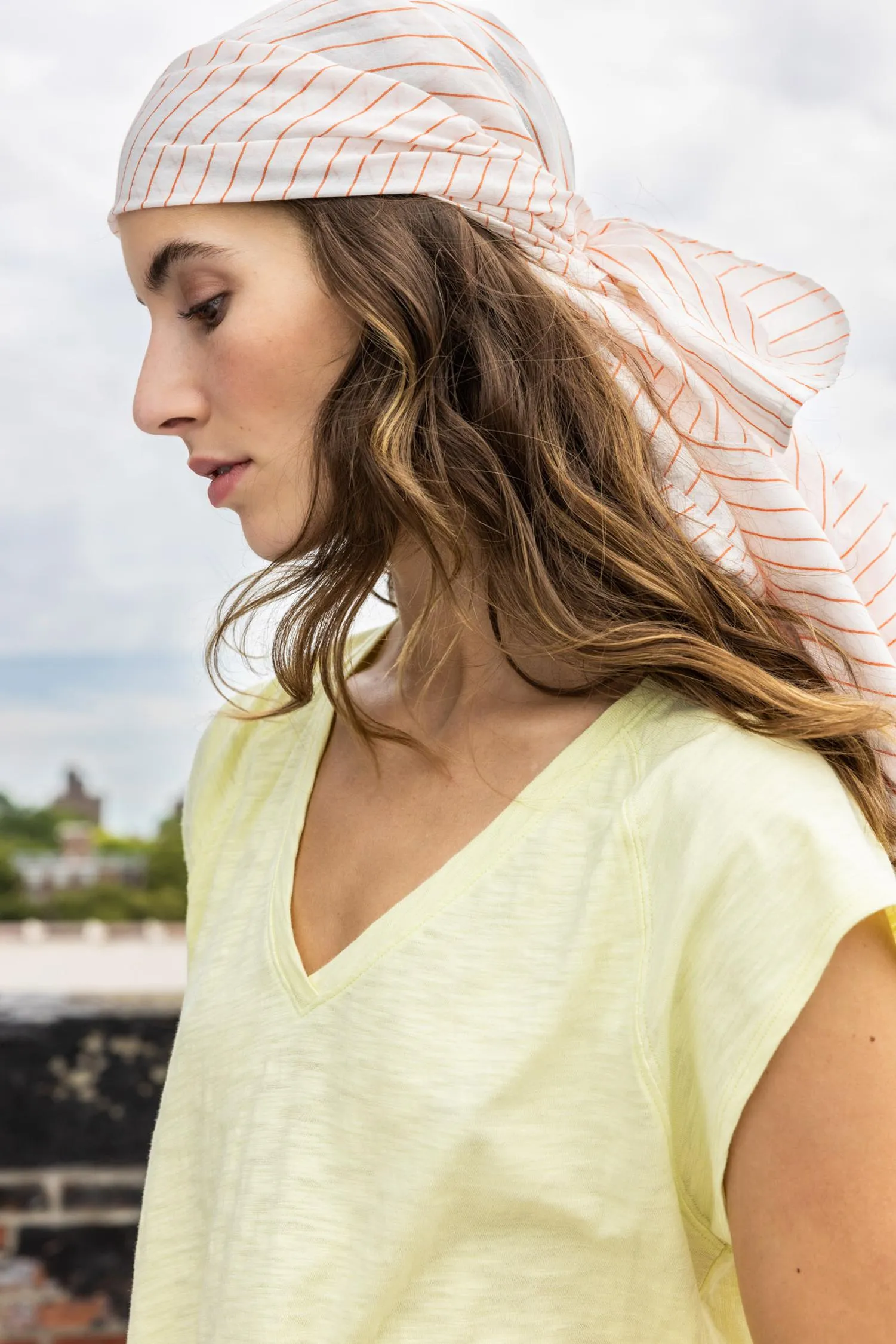 V-Neck Short Sleeve Raglan Dress