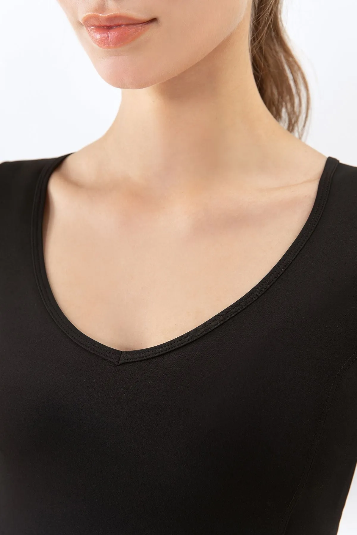 V Neck Short Sleeve T-Shirt