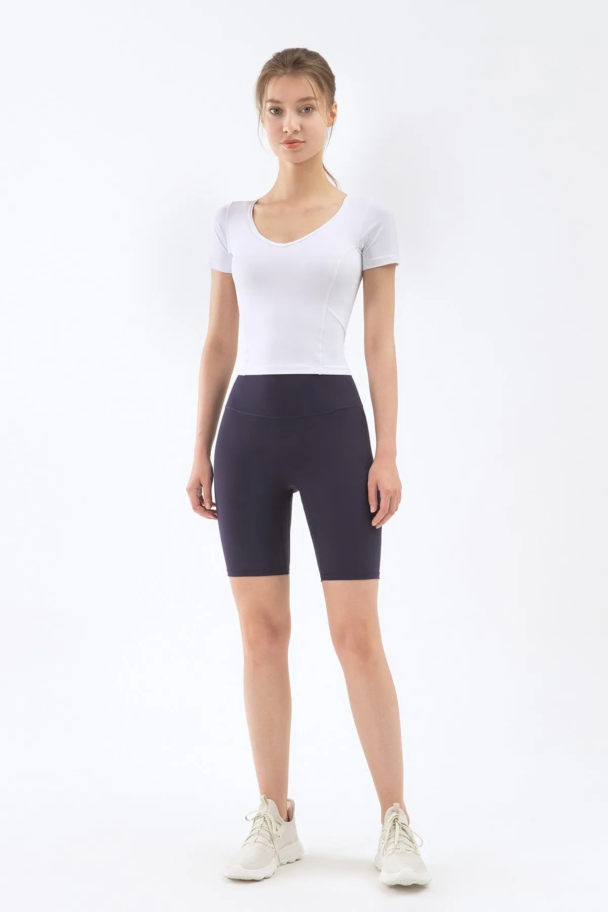 V Neck Short Sleeve T-Shirt