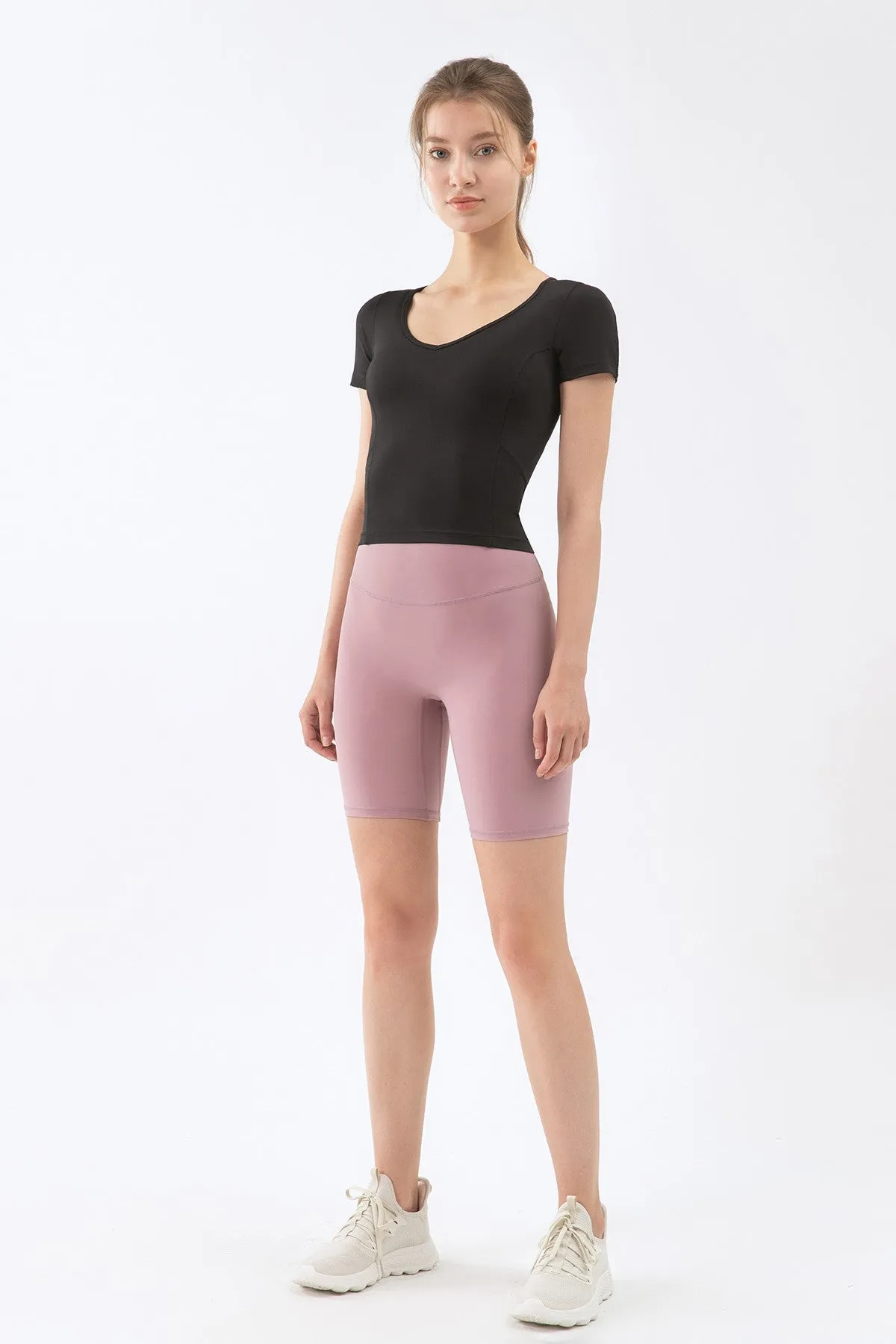 V Neck Short Sleeve T-Shirt