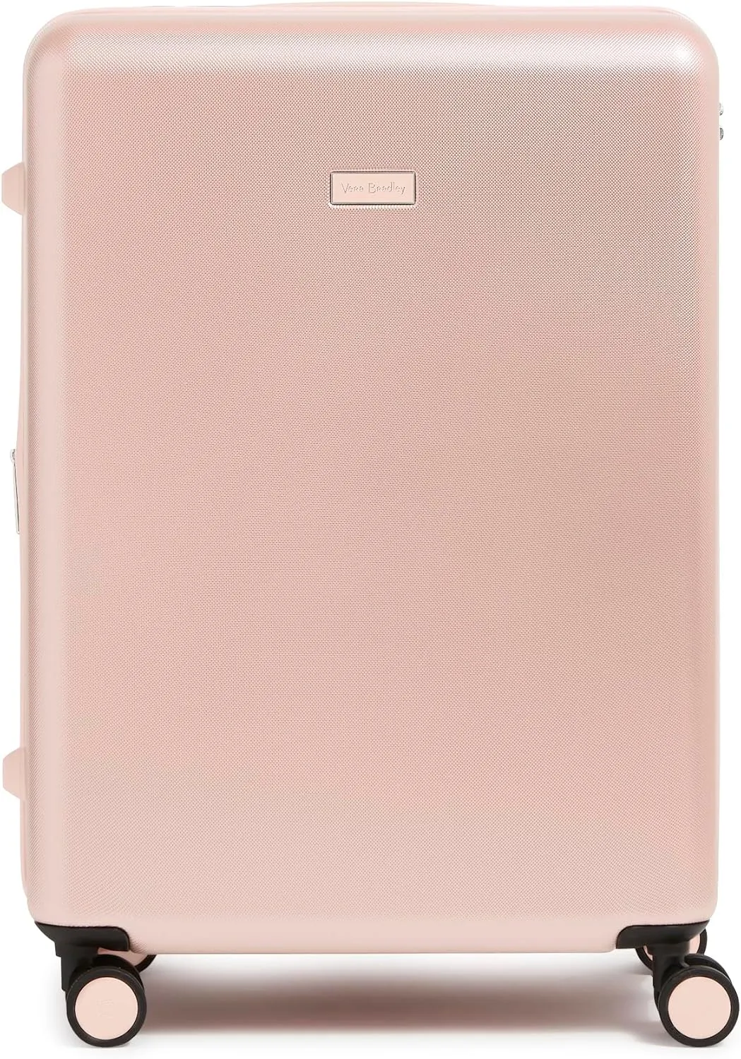Vera Bradley Hardside Rolling Suitcase Luggage, Rose Quartz