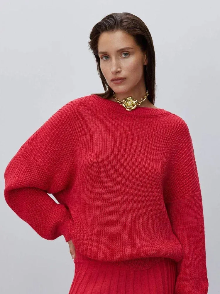 Wenkouban-Christmas Thanksgiving outfits_Elegant Backless Sexy Cut Out Long Sleeve Casual Christmas Sweater