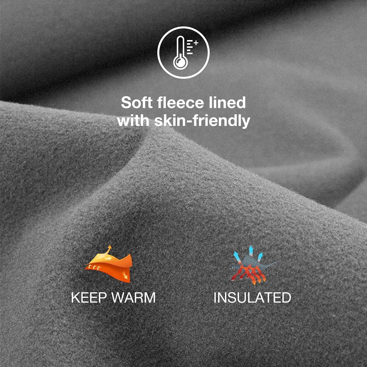 Women's Fleece Lined Leggings with Pocket Waterproof High Waisted Thermal Winter Yoga Pant for Women Workout
