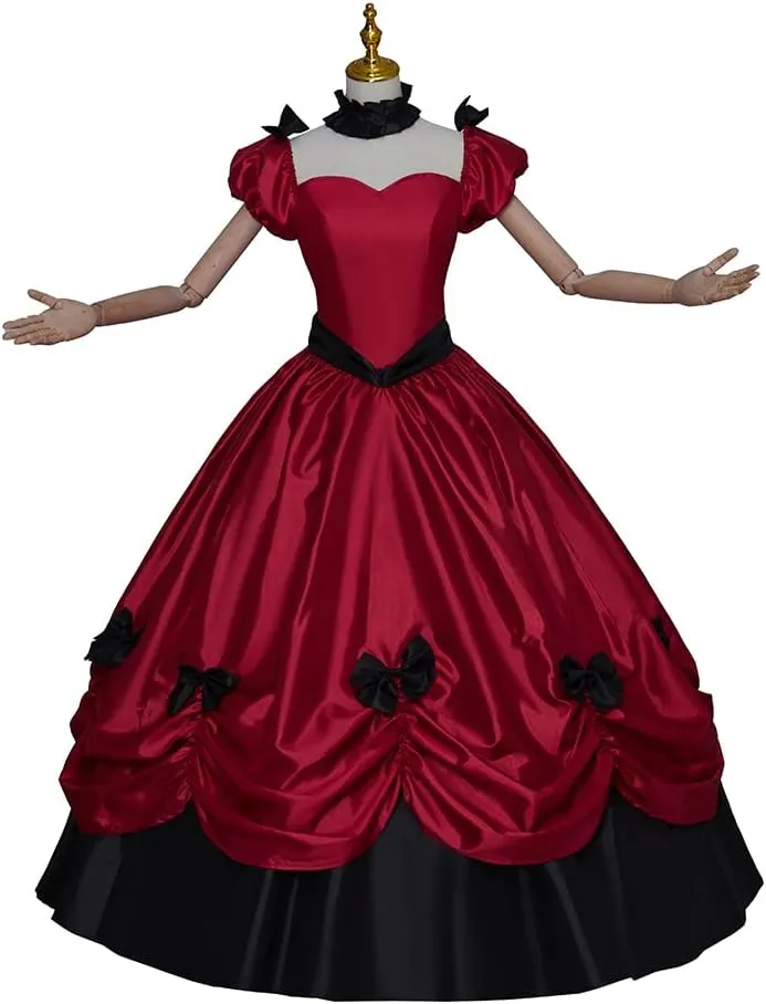 Women's Gothic Victorian Rococo Dress Civil War Southern Belle Tea Party Ball Gown Medieval Evening Dress